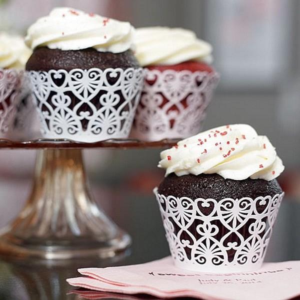 laser cut cupcake and cake wrapper