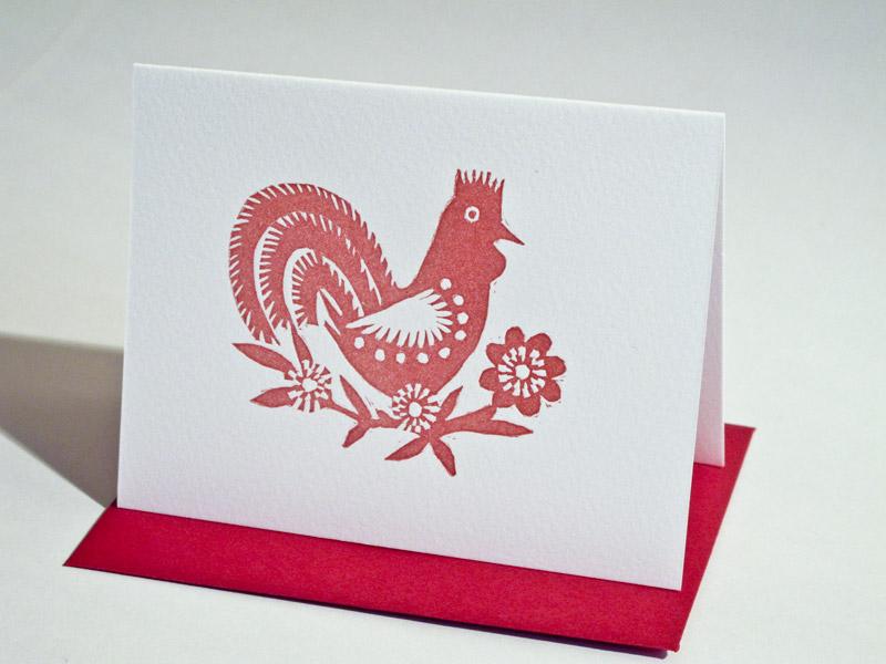 letterpress christmas cards